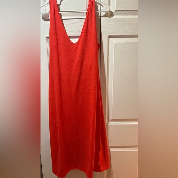 H&M Vibrant Red Backless Dress - Picture 6 of 7